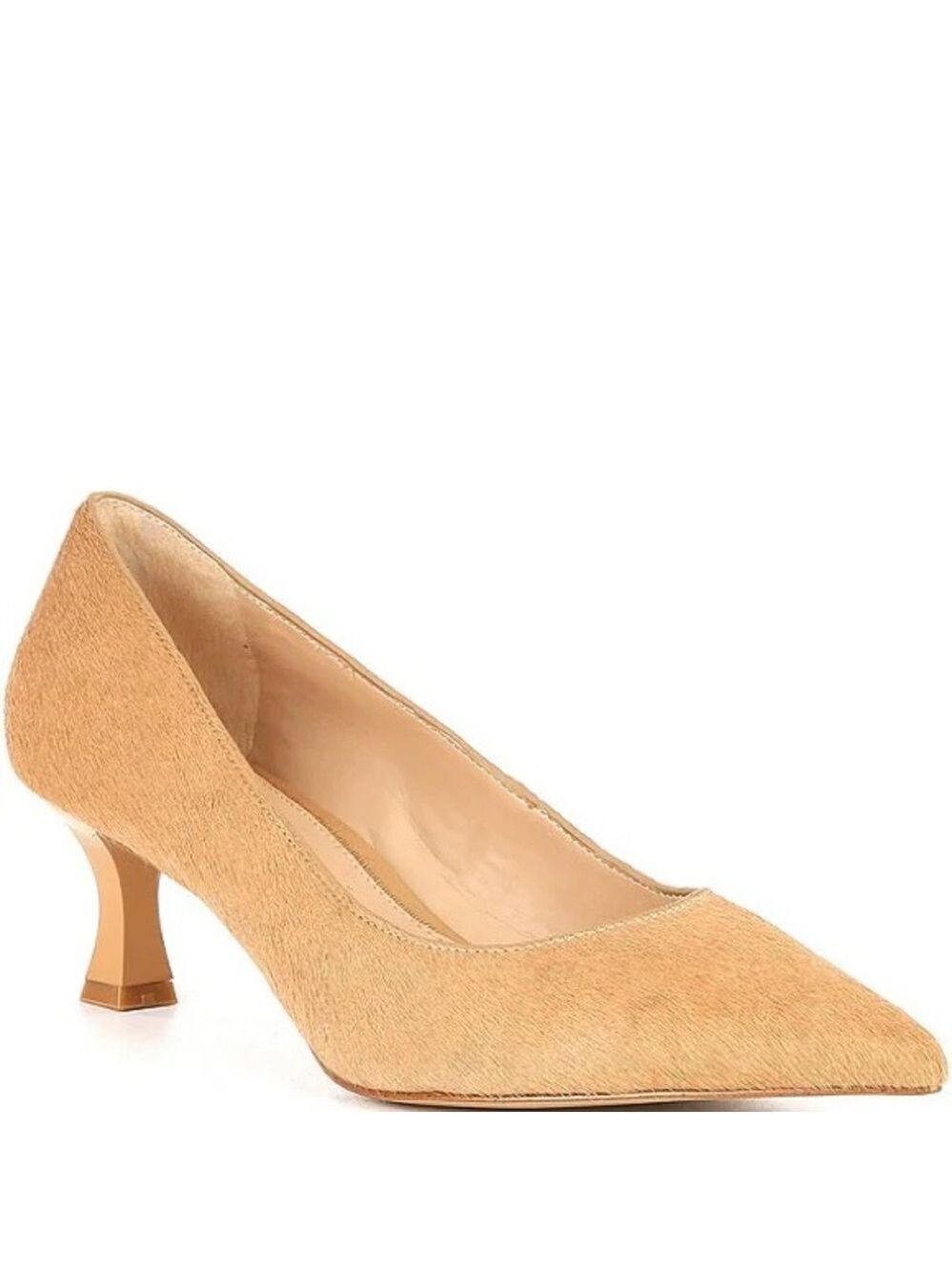 NWOB — $90 — Gianni Bini RinnaTwo Haircalf Pointed Toe Kitten Heel Pumps —